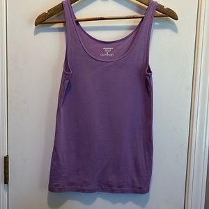 Lavender tank top. Cotton fabric. Great condition.
